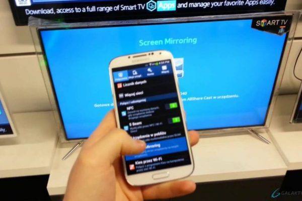 Screen mirroring samsung smart tv iphone
